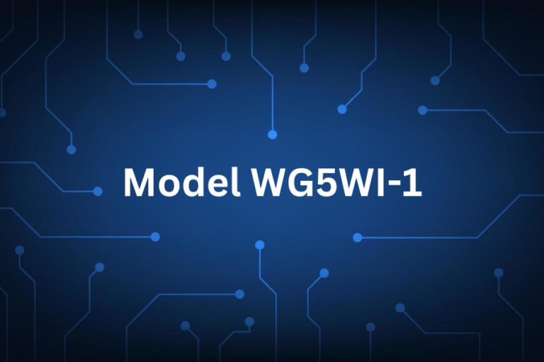 Model WG5WI-1