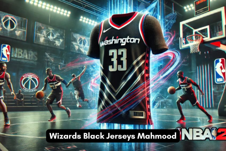 Wizards Black Jerseys Mahmood