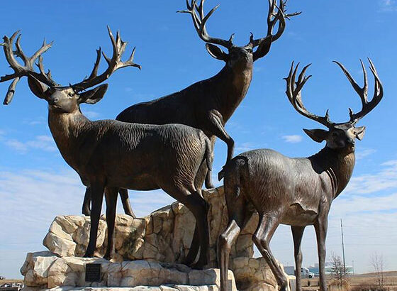 Deer Sculpture