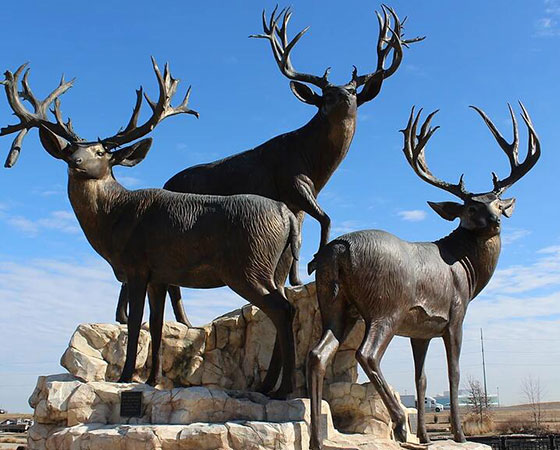 Deer Sculpture